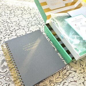 Brand New Day Designer 2025 Daily Planner Charcoal Fabric